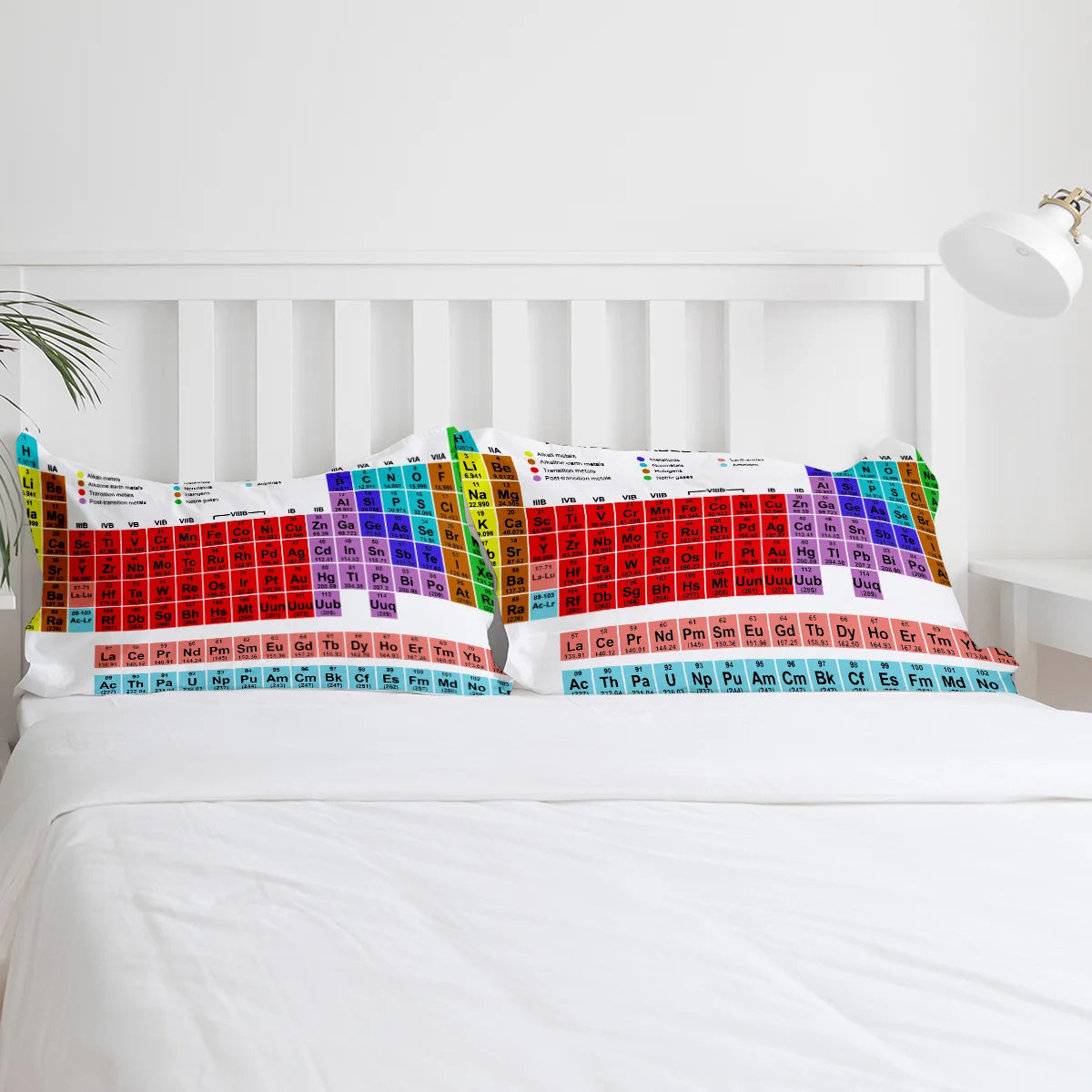 Family Decor Periodic Table Of Elements Chemistry Quilt Cover Bedding California King Comforter Sets Columbus Day Memorial Day
