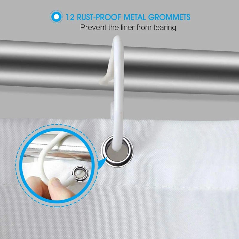 Kids Science Shower Curtain for Bathroom Decor Physics Lab Theme Shower Curtains for Girls and Boys Beige Fabric Waterproof
