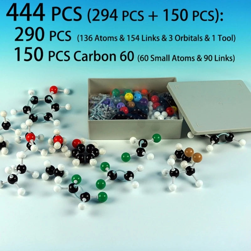 444 Pcs Molecular Model Set