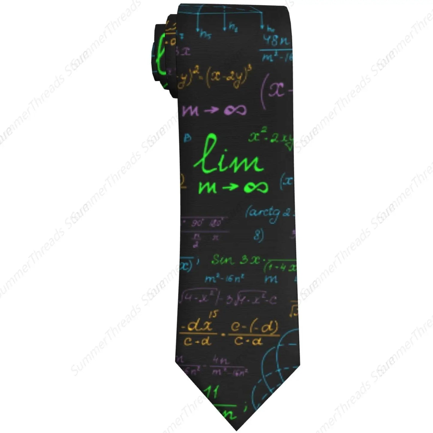 Math Equations Tie Funny Math Neck Ties For Teachers