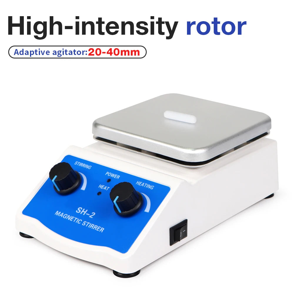 1000ml Heating Magnetic Stirrer Mixer Mixing Machine Adjustable Laboratory Hot Plate Magnetic Stirrator Liquid Magnetic Mixer