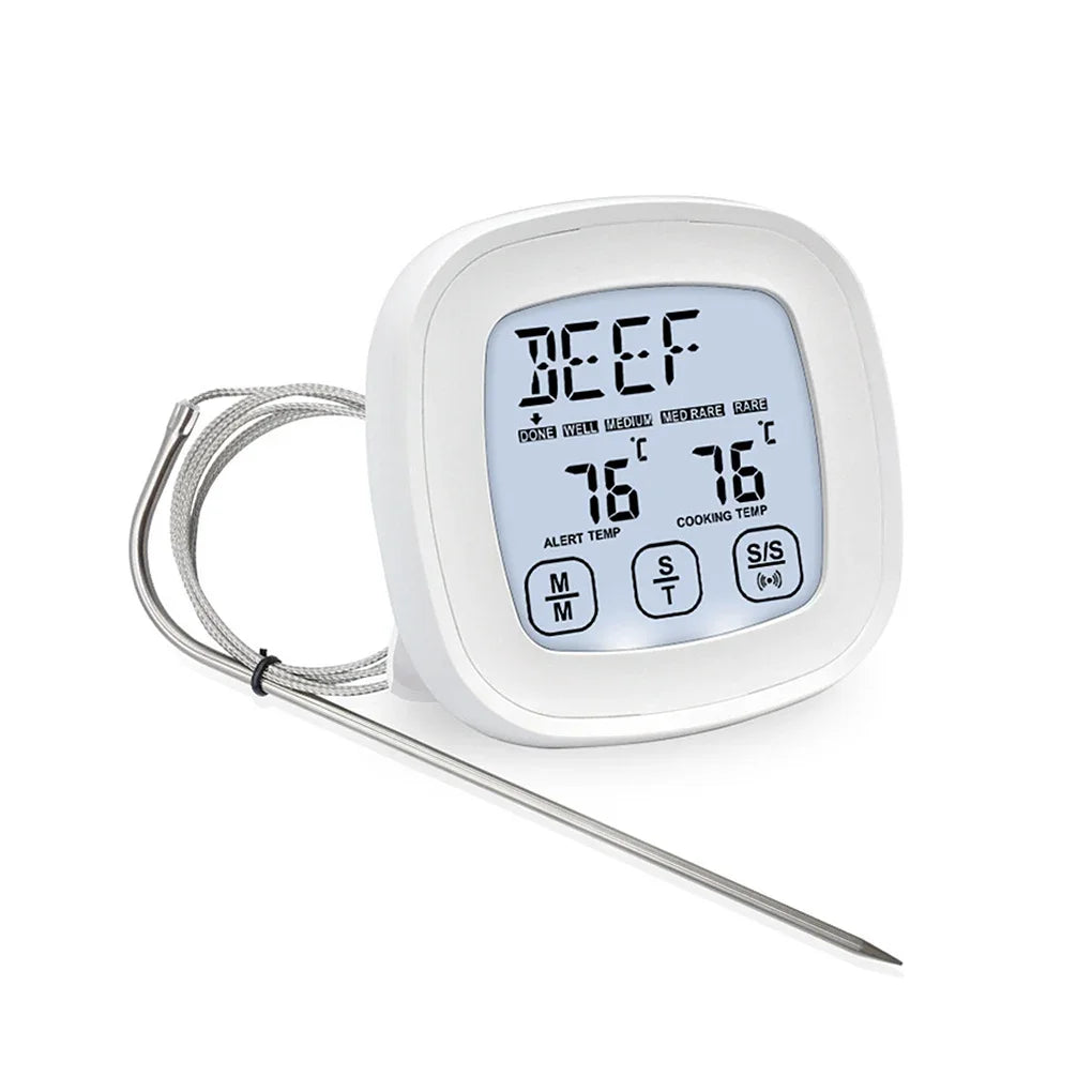 Tp700 Digital Remote Wireless Thermometer Probe Temperature Manually Set