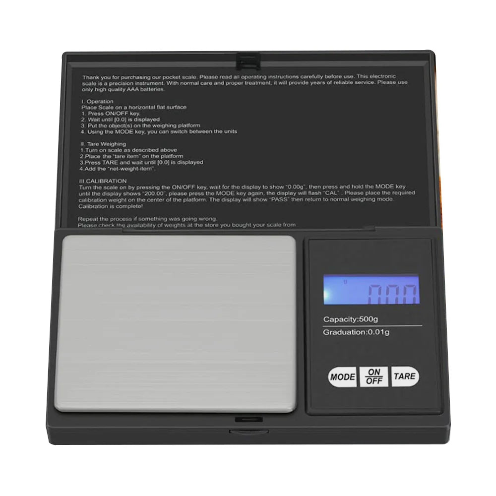 500g/0.01g Digital kitchen Scale Jewelry Gram Weight High Precision Backlight Electric Pocket Scale LCD Mini Digital Scale