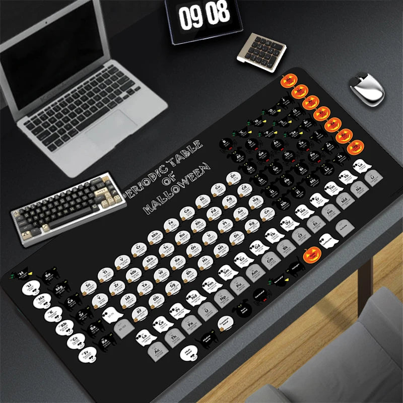 Periodic Table of Ele Ments Mouse Pad Gamer XL Home HD Office Computer Mousepad XXL Desk Mats Non-Slip PC Table Mat Anime Pads