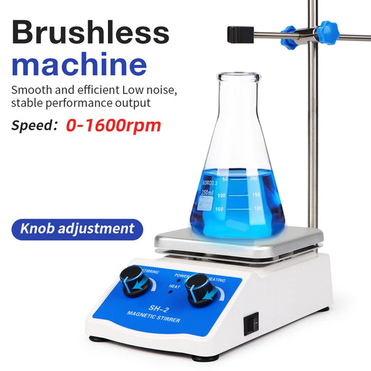 1000ml Heating Magnetic Stirrer Mixer Mixing Machine Adjustable Laboratory Hot Plate Magnetic Stirrator Liquid Magnetic Mixer