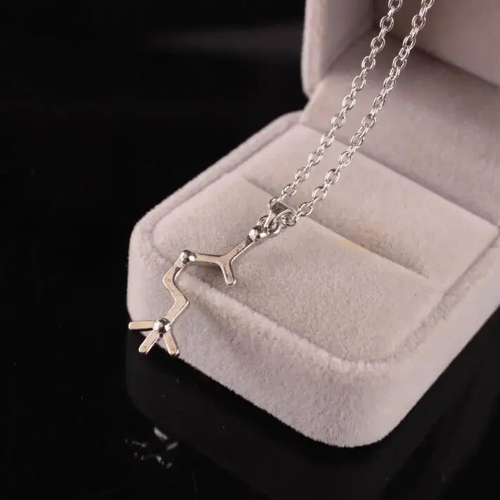 Dopamine Molecule Necklaces Chemical Formula Necklace
