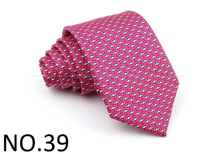 New Men's Soft Silk Tie Creative Graffiti Chemistry Physical  Animal Necktie Daily Wear Cravat Wedding Business Party Gift